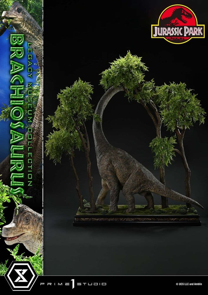 Jurassic Park (Film) Legacy Museum Collection Estatua 1/15 Brachiosaurus Bonus Version 128 cm