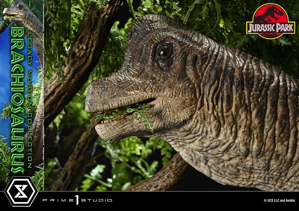 Jurassic Park (Film) Legacy Museum Collection Estatua 1/15 Brachiosaurus Bonus Version 128 cm