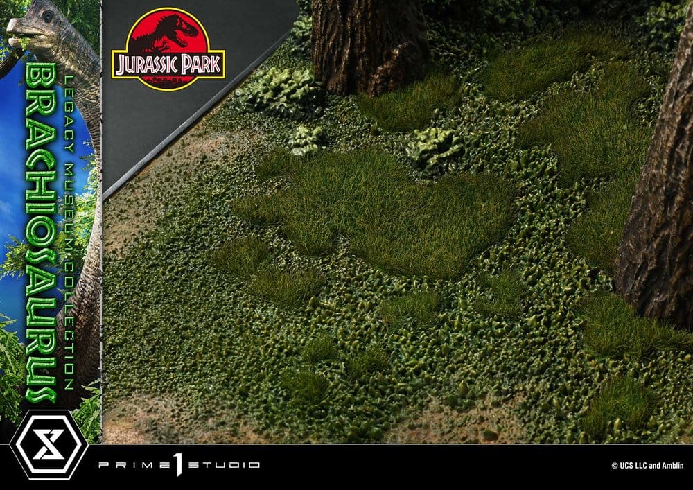 Jurassic Park (Film) Legacy Museum Collection Estatua 1/15 Brachiosaurus Bonus Version 128 cm