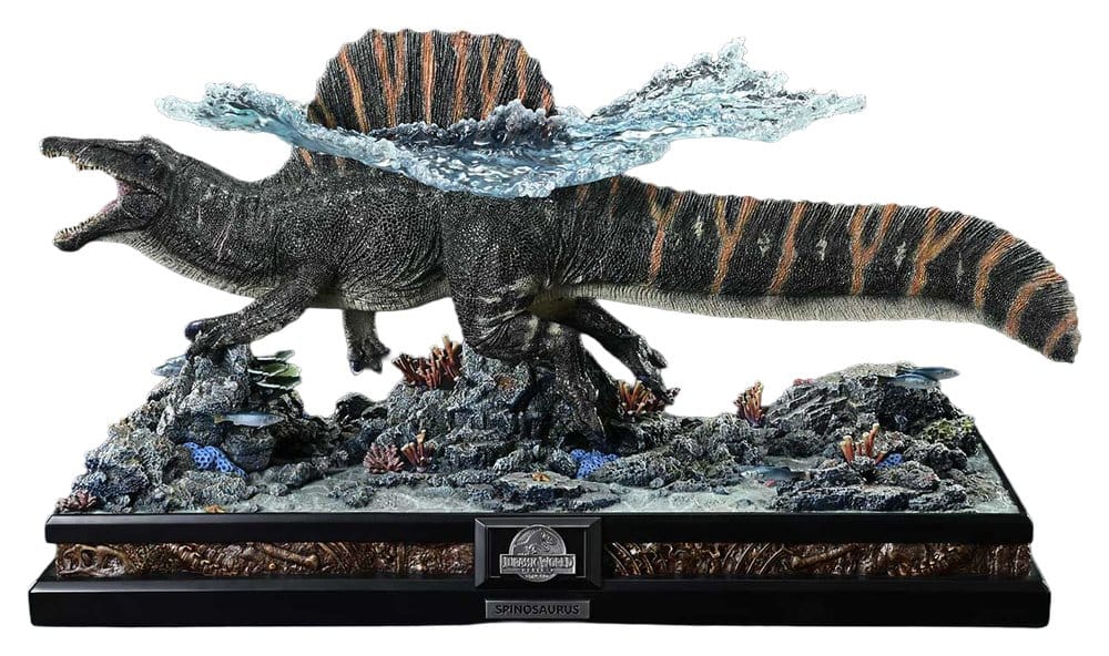 Jurassic World: el renacer (Película) Legacy Museum Collection Estatua 1/15 Spinosaurus 39 cm
