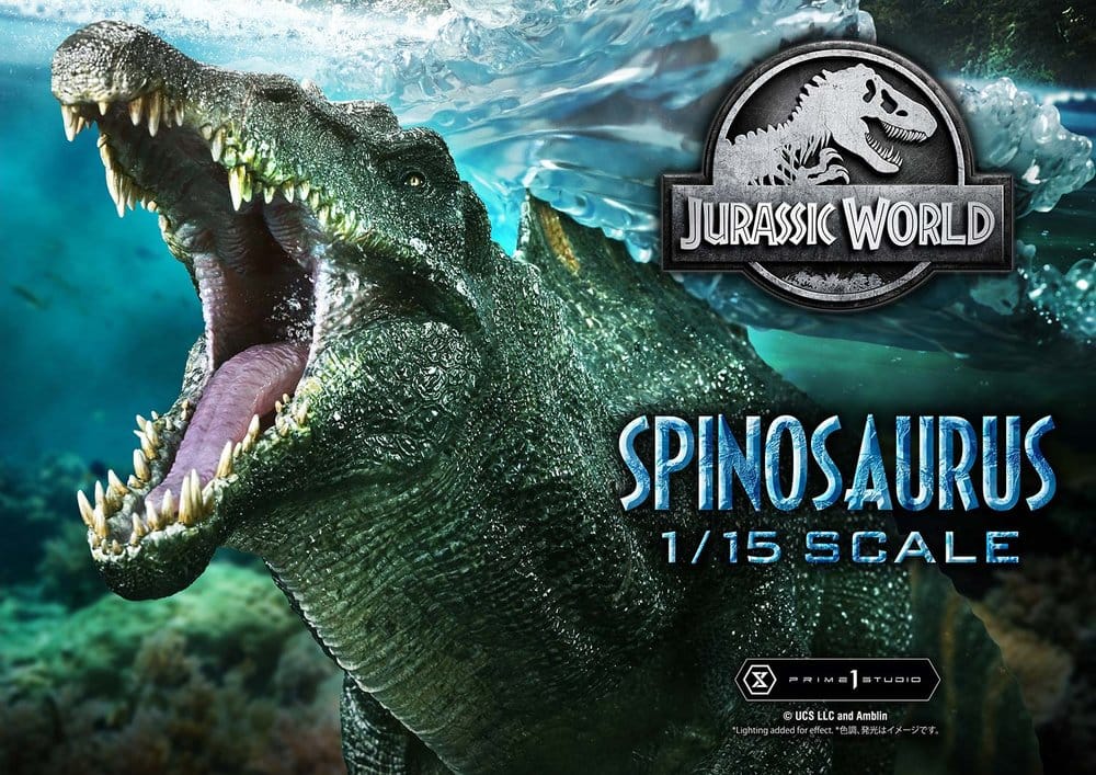 Jurassic World: el renacer (Película) Legacy Museum Collection Estatua 1/15 Spinosaurus 39 cm