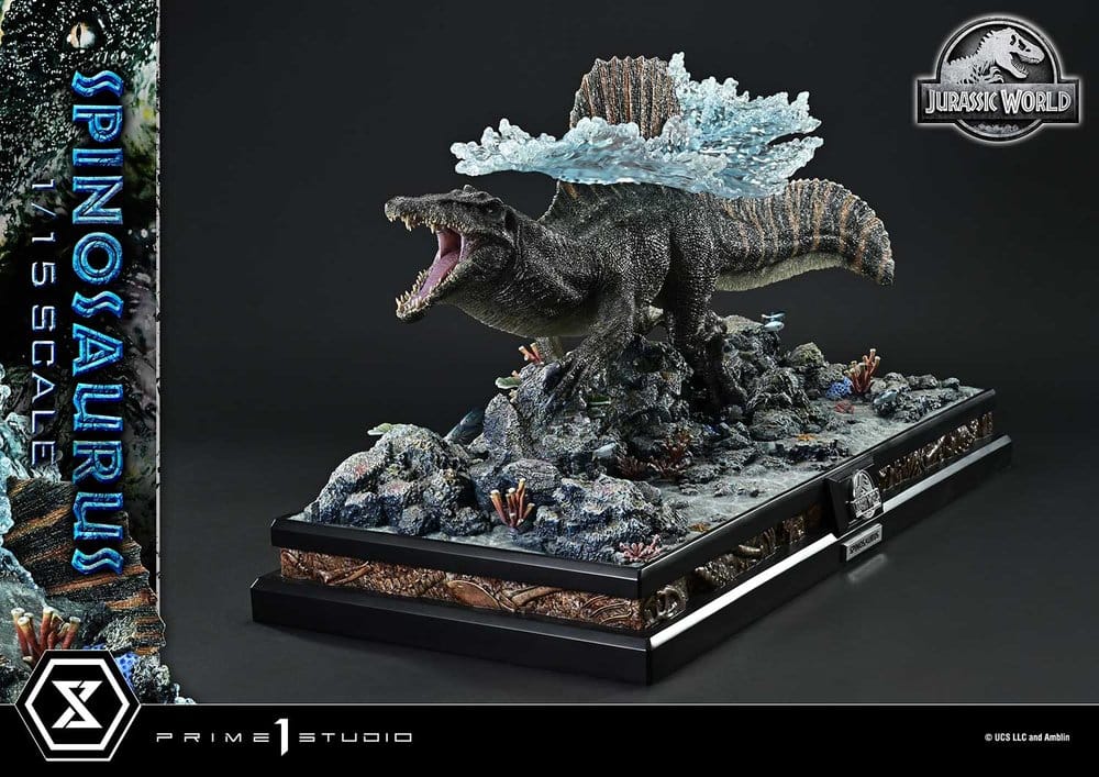 Jurassic World: el renacer (Película) Legacy Museum Collection Estatua 1/15 Spinosaurus 39 cm