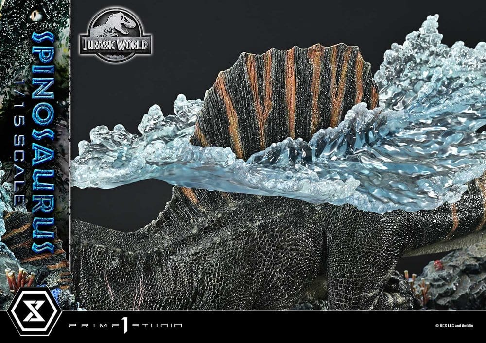 Jurassic World: el renacer (Película) Legacy Museum Collection Estatua 1/15 Spinosaurus 39 cm
