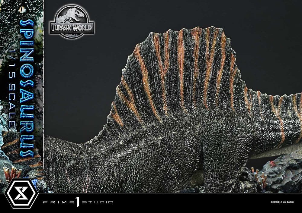Jurassic World: el renacer (Película) Legacy Museum Collection Estatua 1/15 Spinosaurus 39 cm