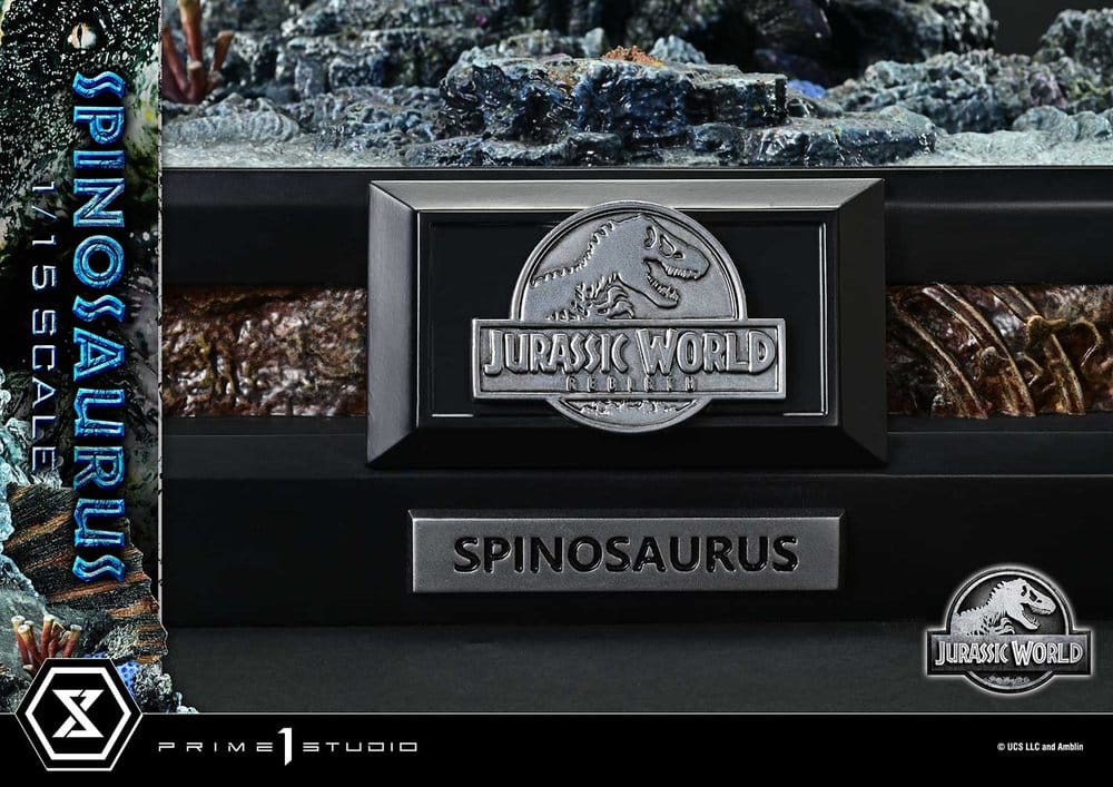 Jurassic World: el renacer (Película) Legacy Museum Collection Estatua 1/15 Spinosaurus 39 cm