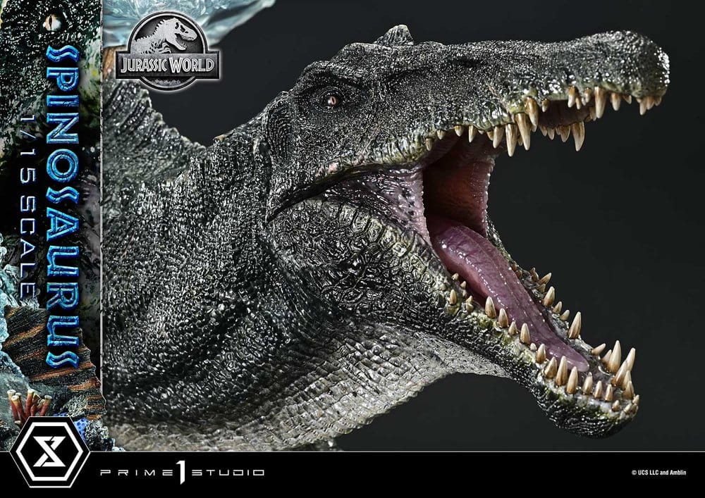 Jurassic World: el renacer (Película) Legacy Museum Collection Estatua 1/15 Spinosaurus 39 cm