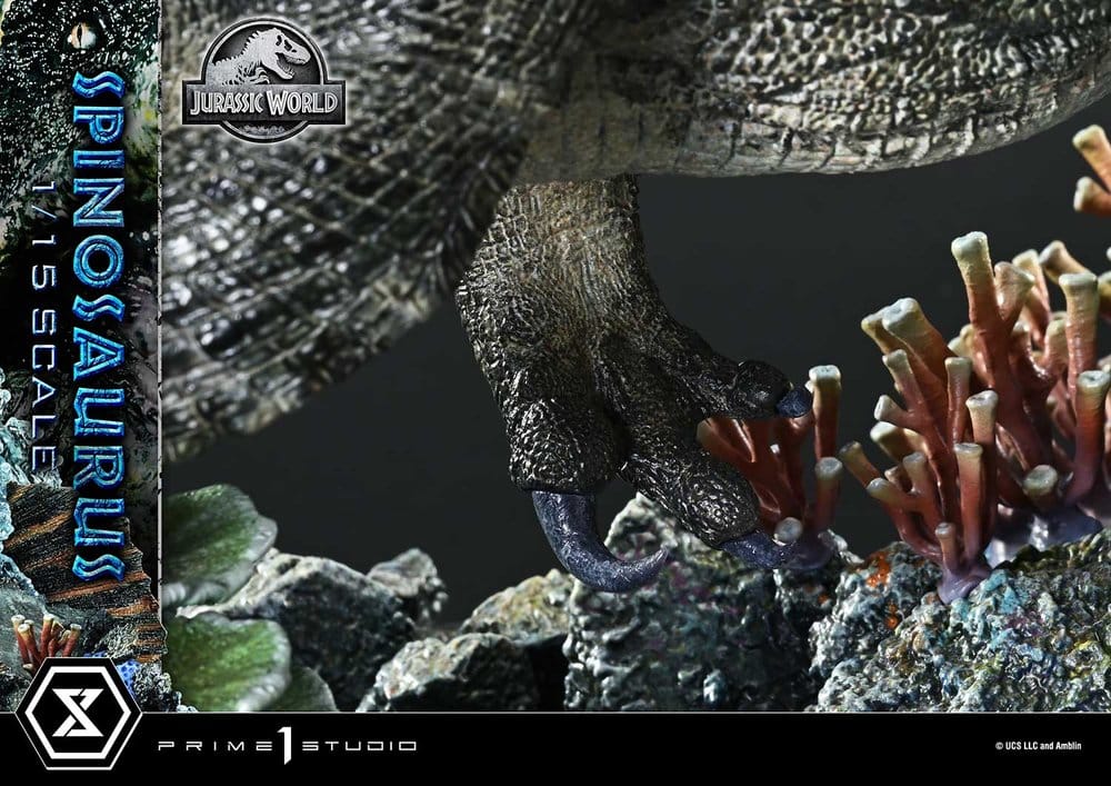 Jurassic World: el renacer (Película) Legacy Museum Collection Estatua 1/15 Spinosaurus 39 cm