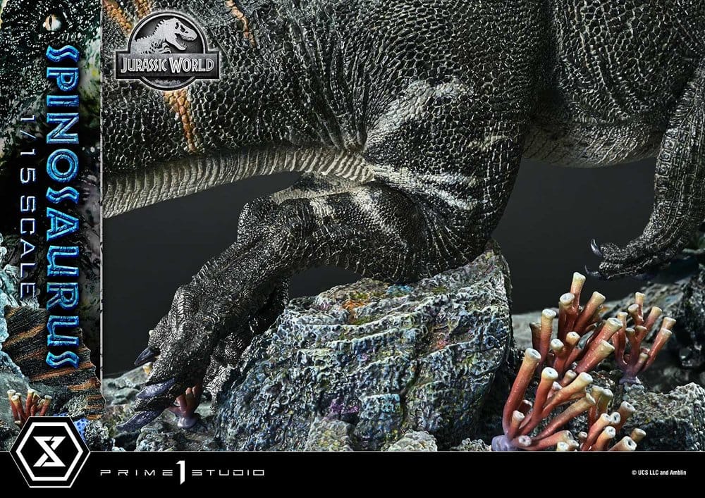 Jurassic World: el renacer (Película) Legacy Museum Collection Estatua 1/15 Spinosaurus 39 cm