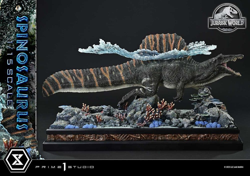 Jurassic World: el renacer (Película) Legacy Museum Collection Estatua 1/15 Spinosaurus Bonus Version 39 cm