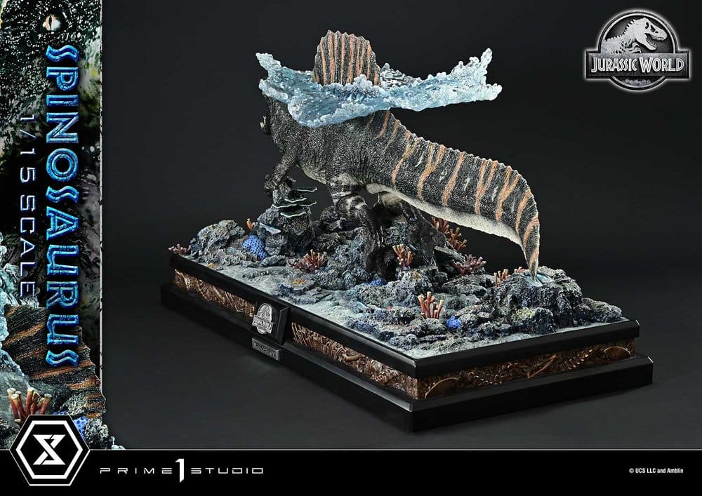 Jurassic World: el renacer (Película) Legacy Museum Collection Estatua 1/15 Spinosaurus Bonus Version 39 cm
