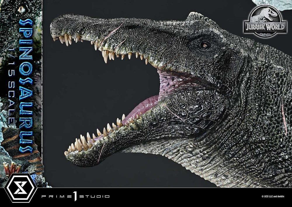 Jurassic World: el renacer (Película) Legacy Museum Collection Estatua 1/15 Spinosaurus Bonus Version 39 cm