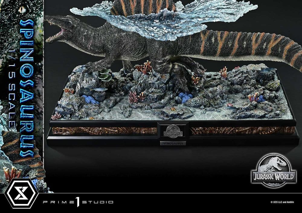 Jurassic World: el renacer (Película) Legacy Museum Collection Estatua 1/15 Spinosaurus Bonus Version 39 cm