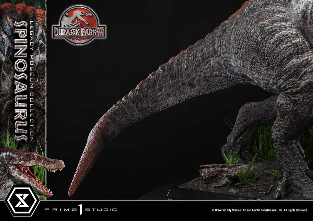 Jurassic Park Legacy Museum Collection Estatua 1/6 Spinosaurus 134 cm