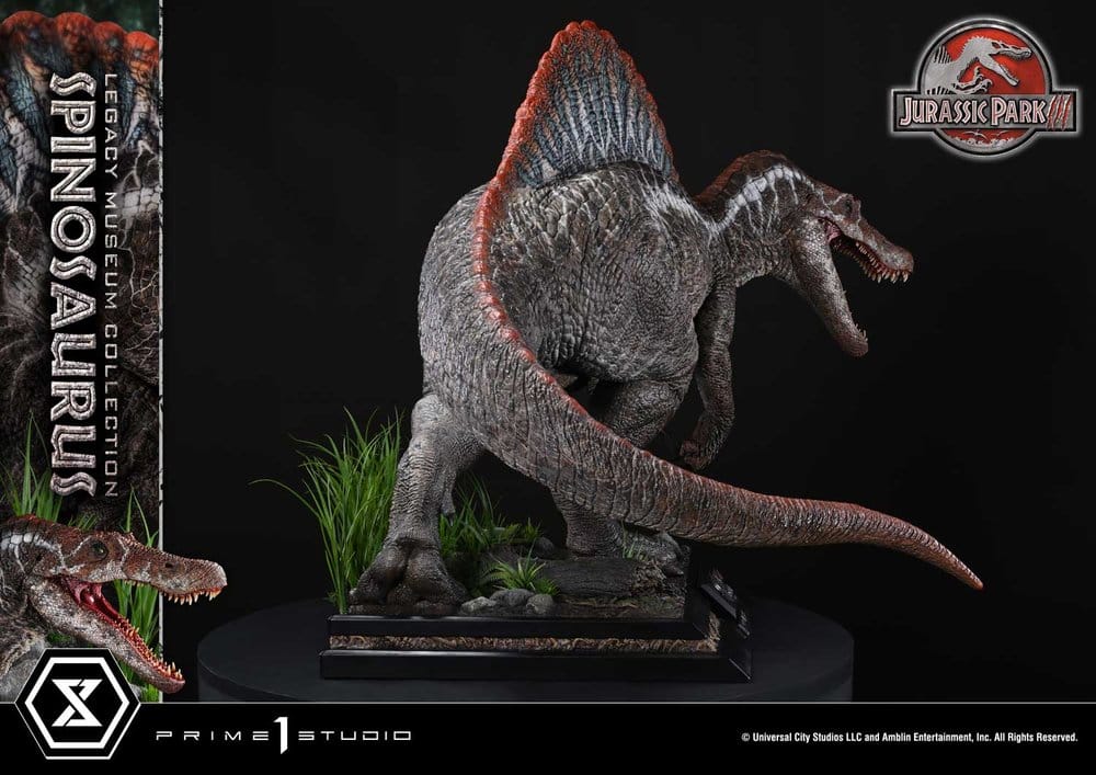 Jurassic Park Legacy Museum Collection Estatua 1/6 Spinosaurus Bonus Version 134 cm
