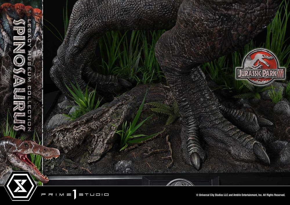 Jurassic Park Legacy Museum Collection Estatua 1/6 Spinosaurus Bonus Version 134 cm