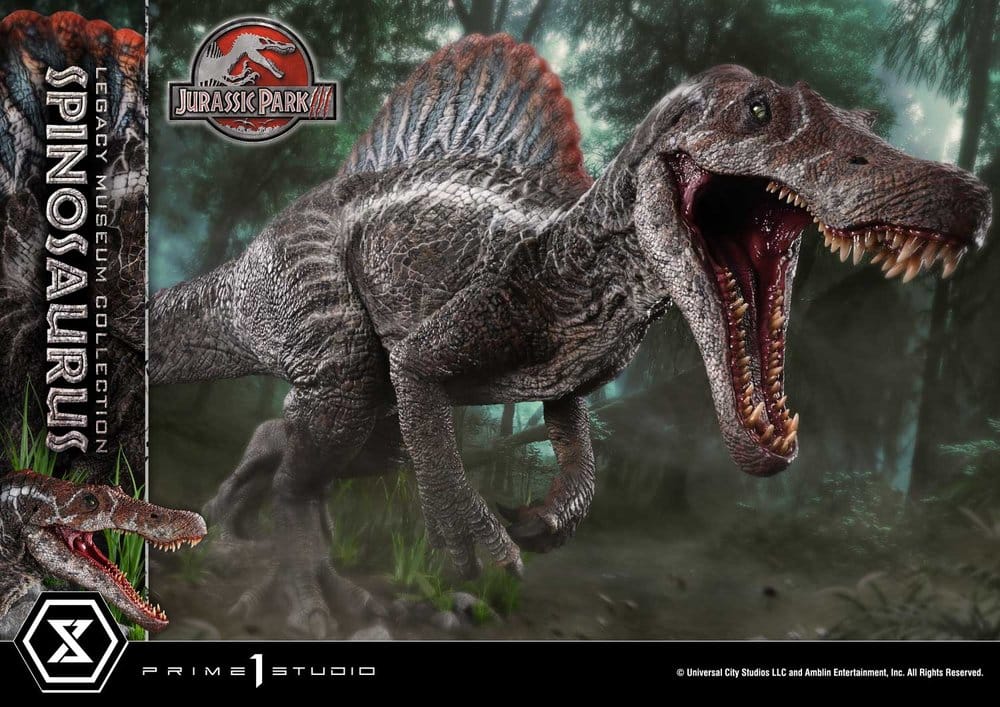 Jurassic Park Legacy Museum Collection Estatua 1/6 Spinosaurus Bonus Version 134 cm