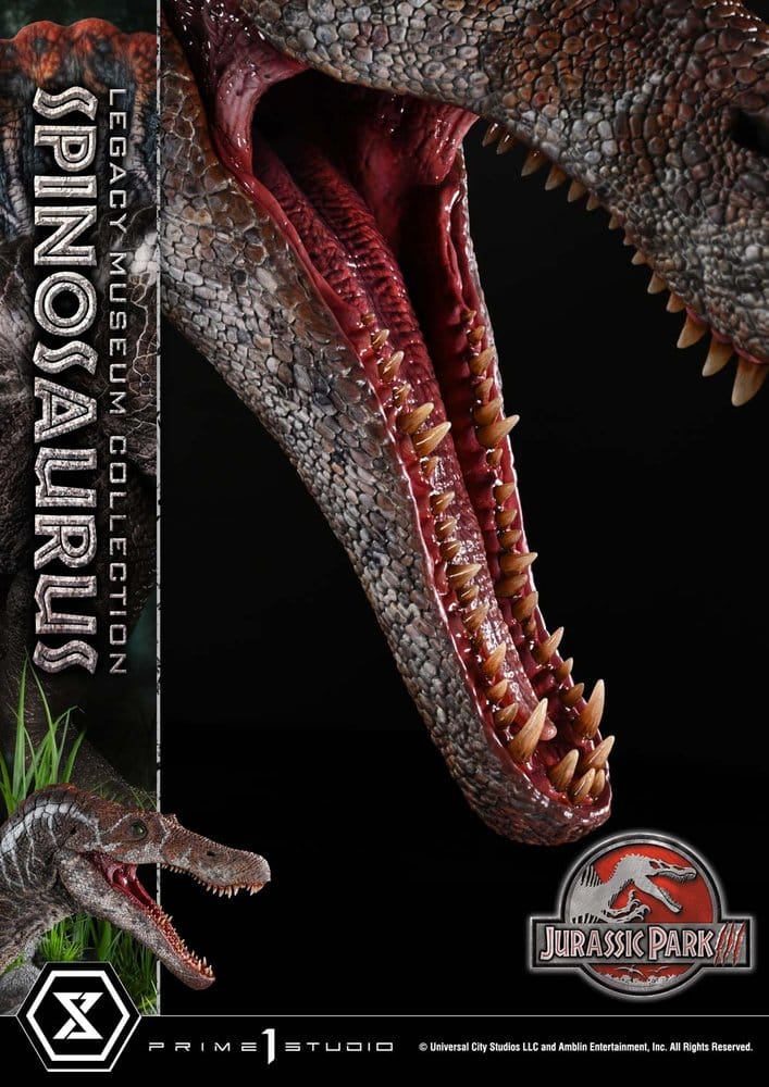 Jurassic Park Legacy Museum Collection Estatua 1/6 Spinosaurus Bonus Version 134 cm