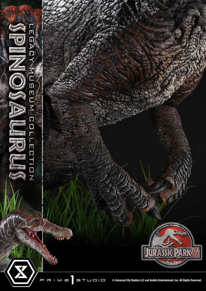 Jurassic Park Legacy Museum Collection Estatua 1/6 Spinosaurus Bonus Version 134 cm