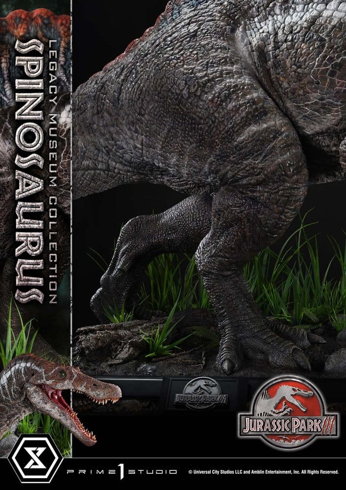 Jurassic Park Legacy Museum Collection Estatua 1/6 Spinosaurus Bonus Version 134 cm