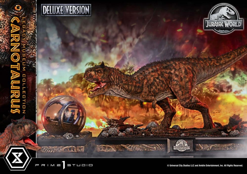 Jurassic World: Fallen Kingdom Legacy Museum Collection Estatua 1/15 Carnotaurus Deluxe 38 cm