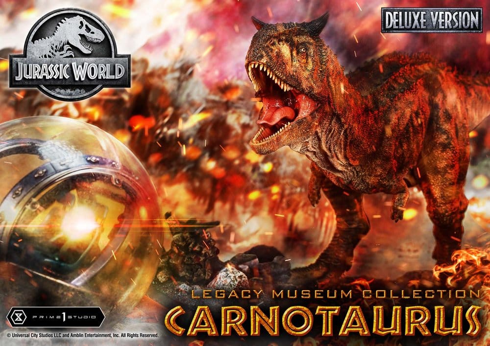 Jurassic World: Fallen Kingdom Legacy Museum Collection Estatua 1/15 Carnotaurus DX Bonus 38 cm