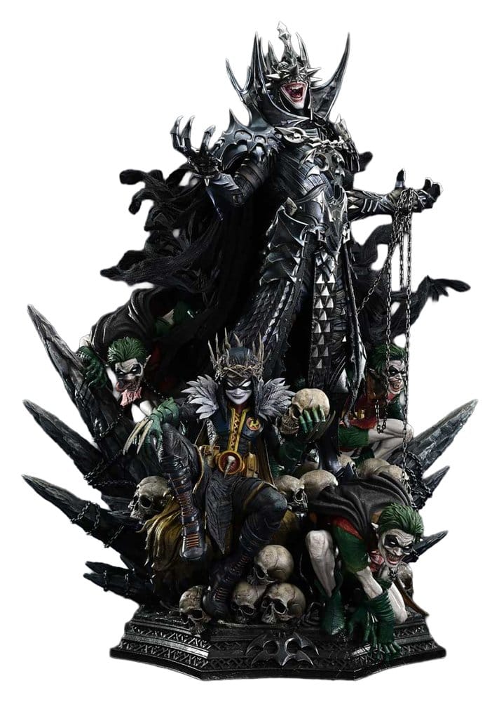 DC Comics Museum Masterline Statue 1/3 Dark Nights: Death Metal The Batman Who Laughs & Robin King 85 cm Frikytopia