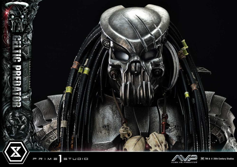 The Alien vs. Predator Estatua Museum Masterline Series 1/3 Celtic Predator 95 cm