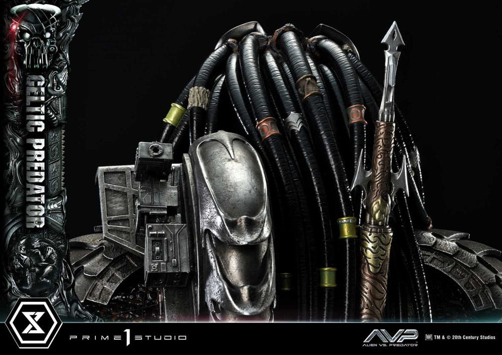 The Alien vs. Predator Estatua Museum Masterline Series 1/3 Celtic Predator 95 cm