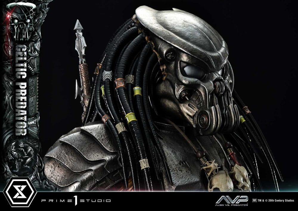 The Alien vs. Predator Estatua Museum Masterline Series 1/3 Celtic Predator 95 cm