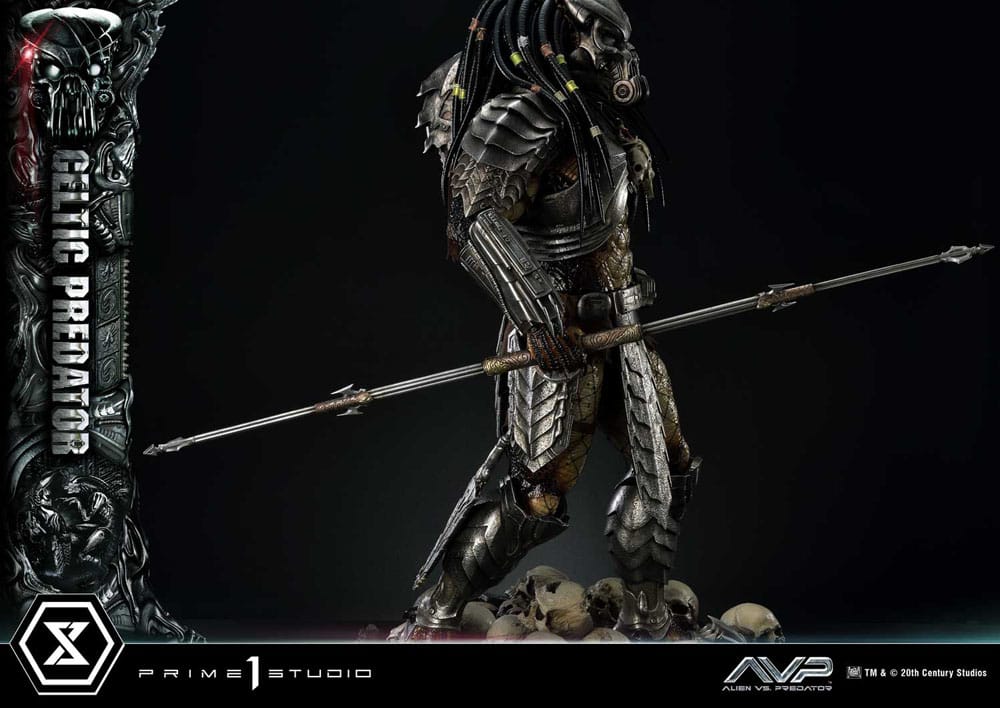 The Alien vs. Predator Estatua Museum Masterline Series 1/3 Celtic Predator 95 cm