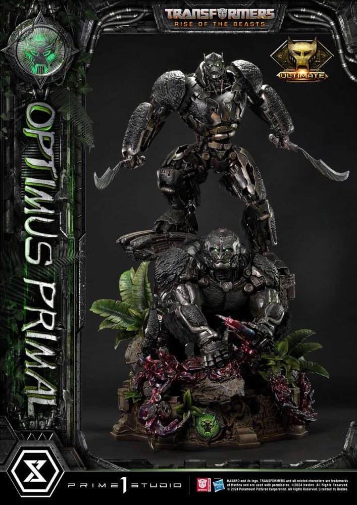 Transformers: Rise of the Beasts Museum Masterline Estatua Optimus Primal Ultimate Version 72 cm