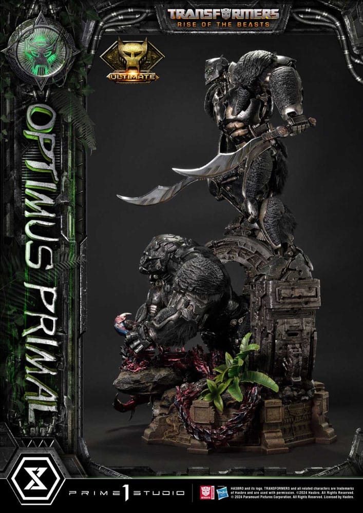Transformers: Rise of the Beasts Museum Masterline Estatua Optimus Primal Ultimate Version 72 cm