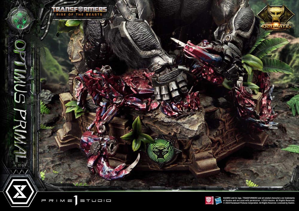 Transformers: Rise of the Beasts Museum Masterline Estatua Optimus Primal Ultimate Version 72 cm