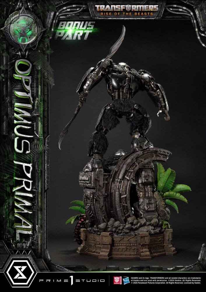Transformers: Rise of the Beasts Museum Masterline Estatua Optimus Primal Ultimate Bonus Version 72 cm
