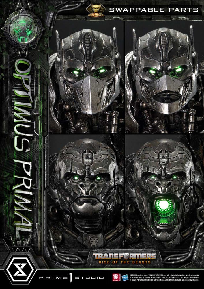 Transformers: Rise of the Beasts Museum Masterline Estatua Optimus Primal Ultimate Bonus Version 72 cm