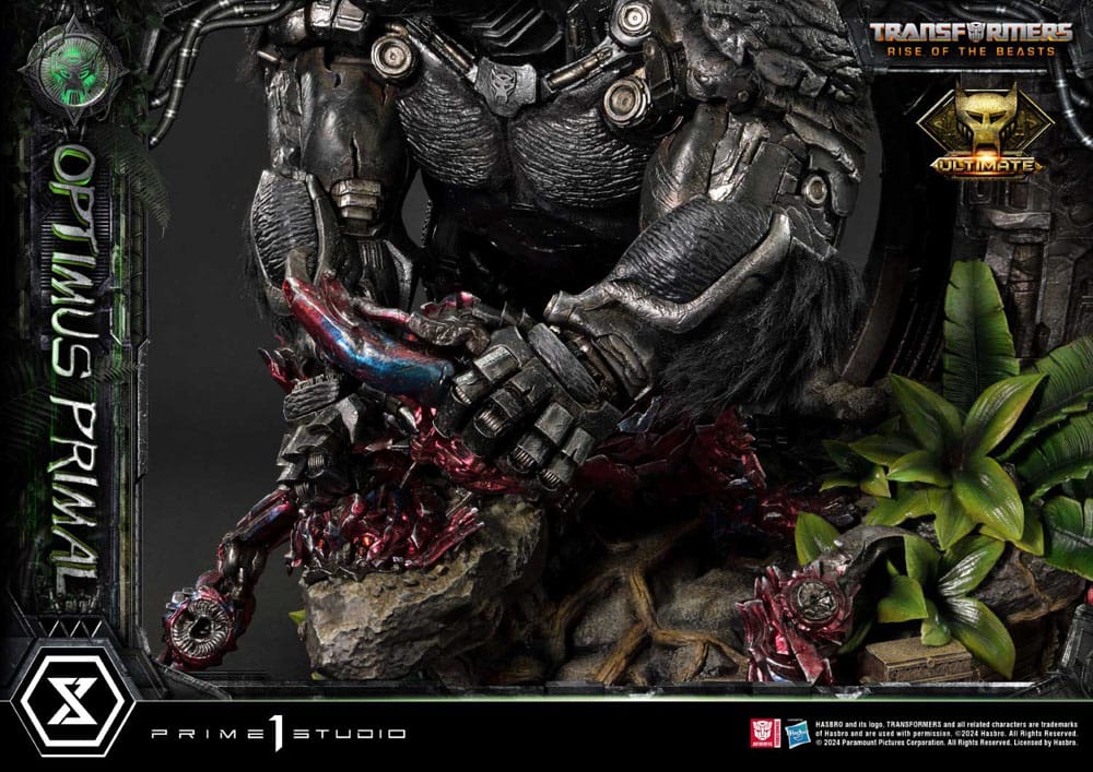 Transformers: Rise of the Beasts Museum Masterline Estatua Optimus Primal Ultimate Bonus Version 72 cm