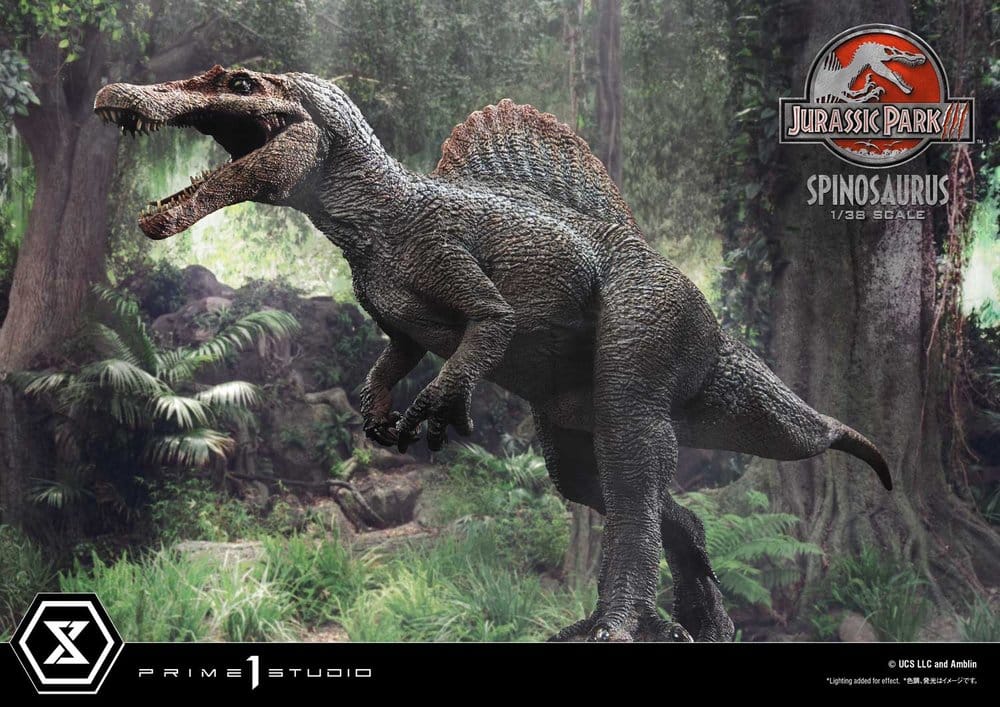 Jurassic Park III (Film) Prime Collectible Figures Estatua 1/38 Spinosaurus 24 cm