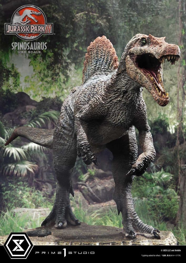 Jurassic Park III (Film) Prime Collectible Figures Estatua 1/38 Spinosaurus 24 cm