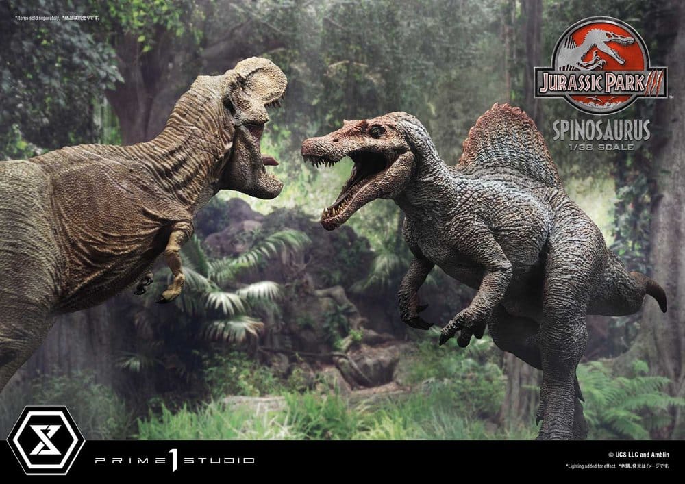 Jurassic Park III (Film) Prime Collectible Figures Estatua 1/38 Spinosaurus 24 cm