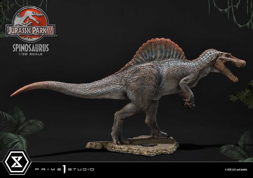 Jurassic Park III (Film) Prime Collectible Figures Estatua 1/38 Spinosaurus 24 cm
