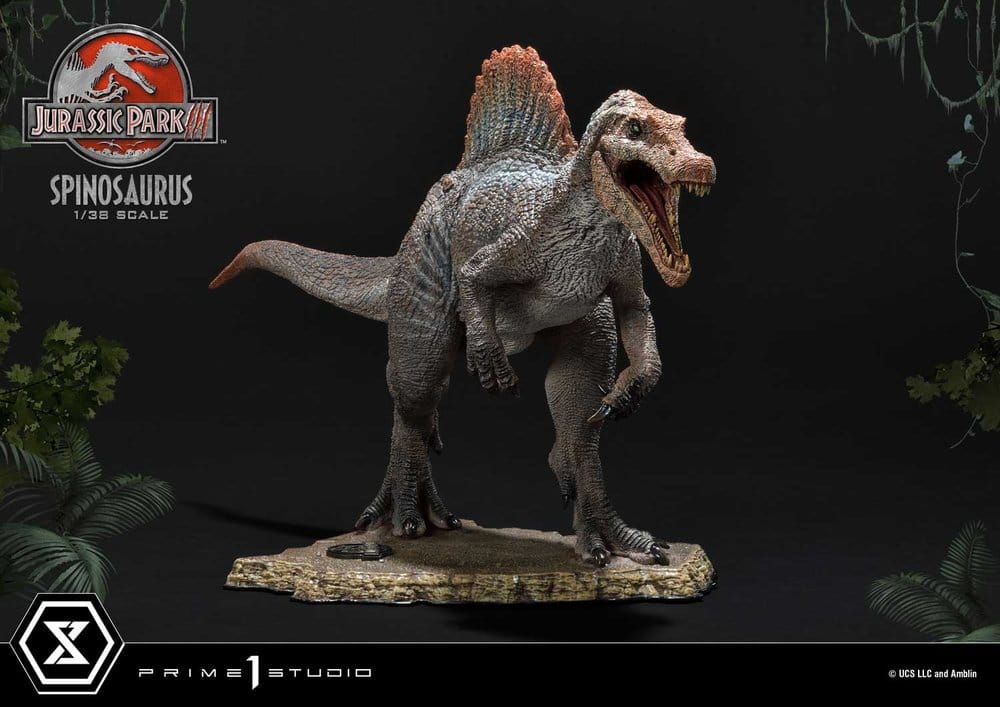 Jurassic Park III (Film) Prime Collectible Figures Estatua 1/38 Spinosaurus 24 cm
