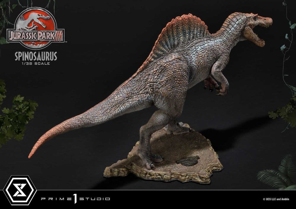 Jurassic Park III (Film) Prime Collectible Figures Estatua 1/38 Spinosaurus 24 cm