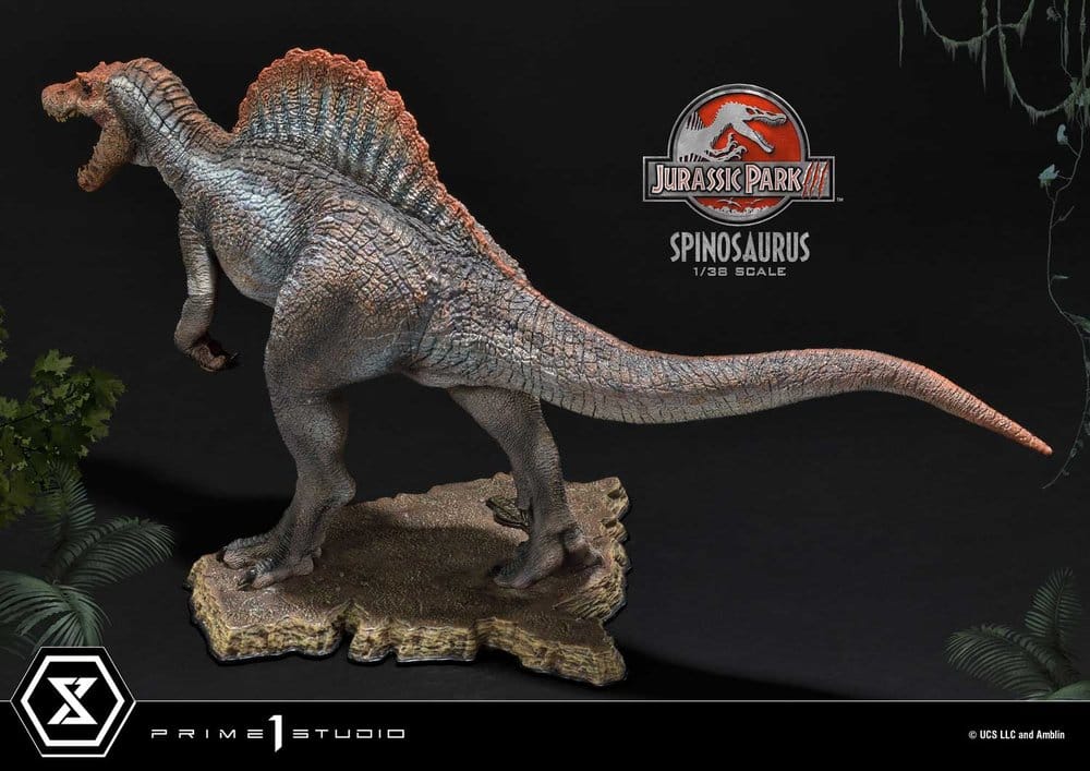 Jurassic Park III (Film) Prime Collectible Figures Estatua 1/38 Spinosaurus 24 cm