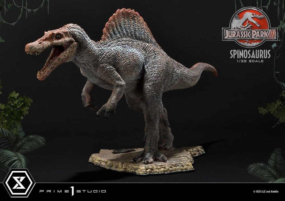 Jurassic Park III (Film) Prime Collectible Figures Estatua 1/38 Spinosaurus 24 cm
