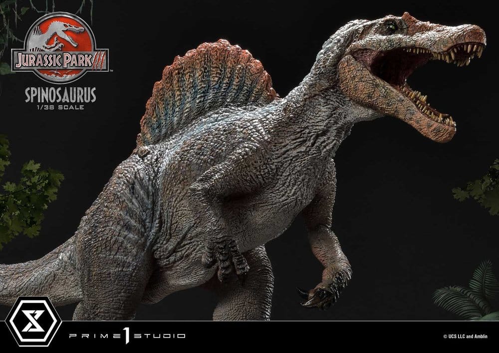 Jurassic Park III (Film) Prime Collectible Figures Estatua 1/38 Spinosaurus 24 cm