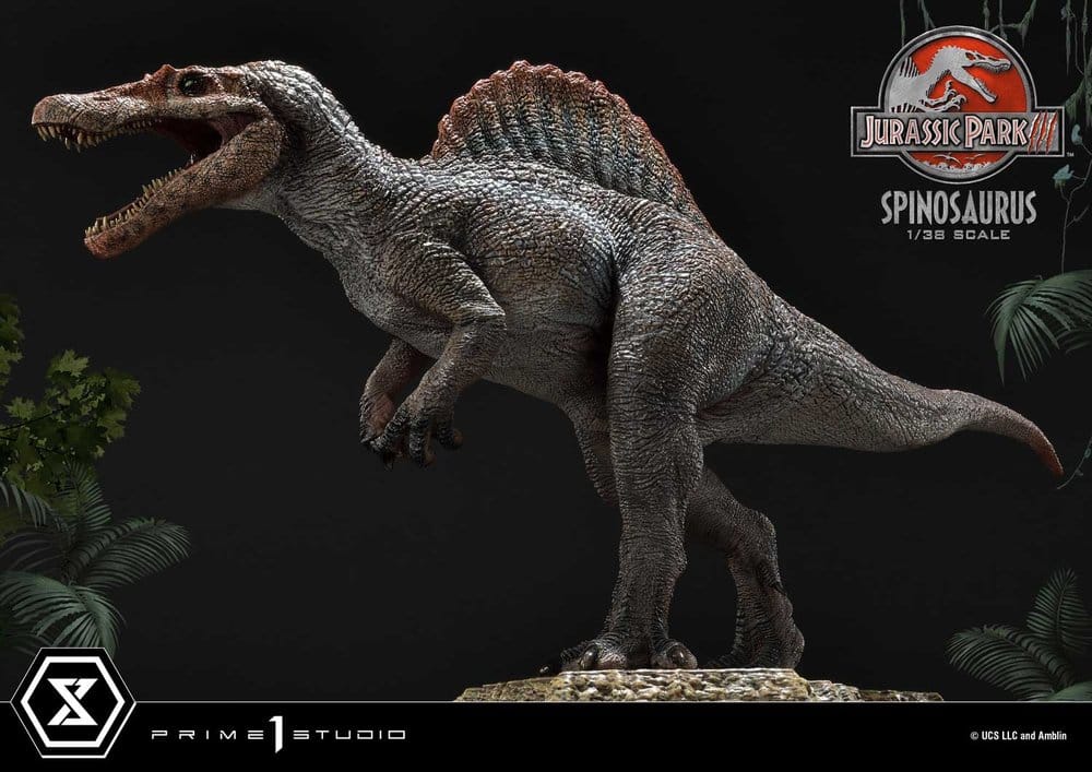 Jurassic Park III (Film) Prime Collectible Figures Estatua 1/38 Spinosaurus 24 cm