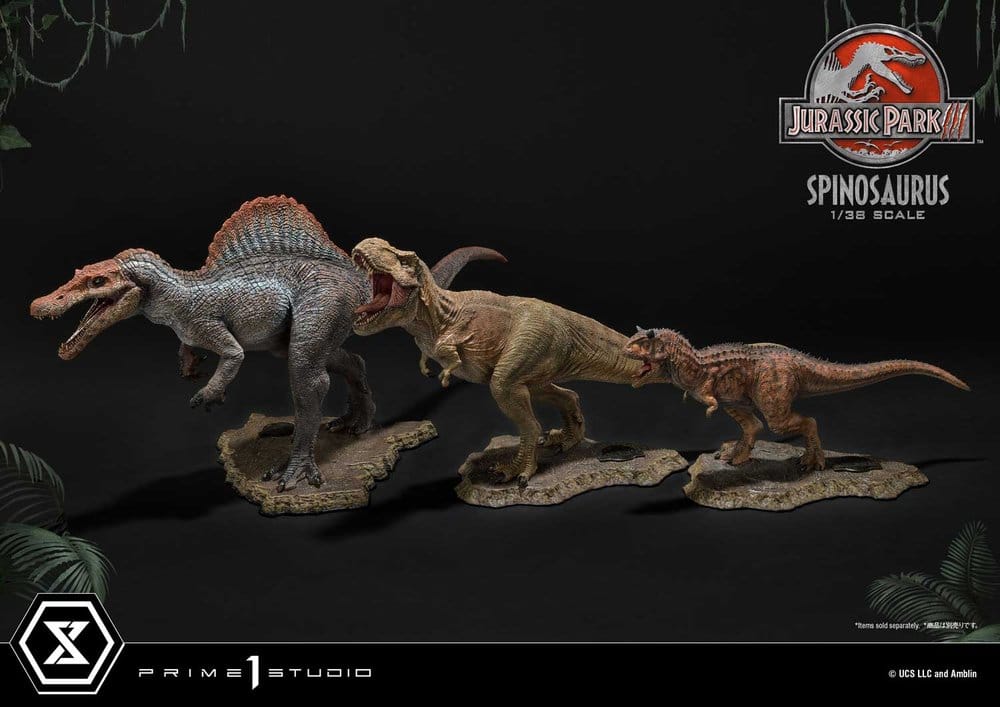Jurassic Park III (Film) Prime Collectible Figures Estatua 1/38 Spinosaurus 24 cm