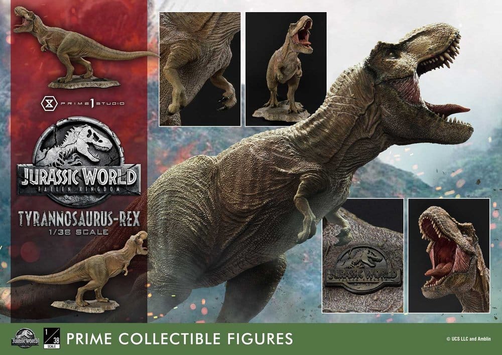Jurassic World: El reino caído (Film) Prime Collectible Figures Estatua 1/38 Tyrannosaurus Rex 23 cm