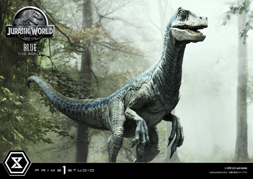 Jurassic World (Film) Prime Collectible Figures Estatua 1/10 Blue 17 cm