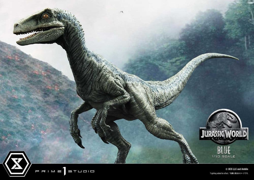 Jurassic World (Film) Prime Collectible Figures Estatua 1/10 Blue 17 cm
